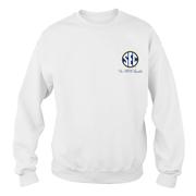 SEC Ribbons and Bows Comfort Colors Crew